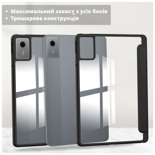 Чохол до планшета BeCover Soft Edge TPU Lenovo Idea Tab/K11 (2nd Gen) TB336/Xiaoxin Pad (2025) 11" Black (714714) BeCover 714714 1069711 - Фото 3 Чохол до планшета BeCover Soft Edge TPU Lenovo Idea Tab/K11 (2nd Gen) TB336/Xiaoxin Pad (2025) 11" Black (714714) BeCover 714714 1069711 - зображення 3
