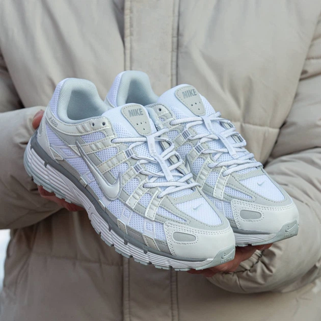 Кросівки Nike P-6000 White Grey 40 - Фото 5 Кросівки Nike P-6000 White Grey 40 - изображение 5