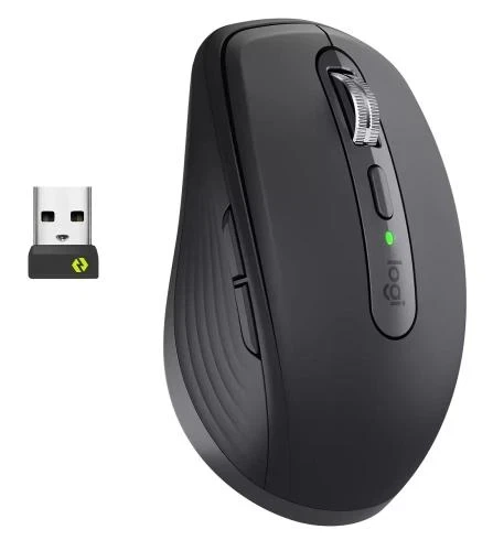 Мышь беспроводная Logitech MX Anywhere 3S for Business, Graphite (910-006958) - Фото 6 Мышь беспроводная Logitech MX Anywhere 3S for Business, Graphite (910-006958) - изображение 6