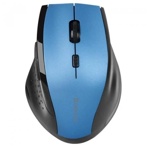 Миша бездротова Defender Accura MM-365, Blue/Black (52366) - зображення 2