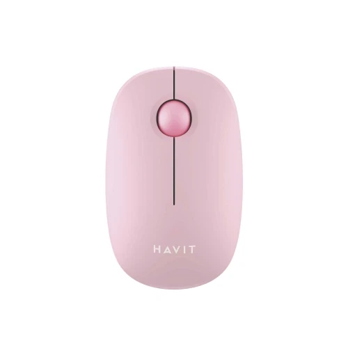 Мышь беспроводная Havit MS57GT, Pink (HV-MS57GT) - Фото 1 Мышь беспроводная Havit MS57GT, Pink (HV-MS57GT) - изображение 1