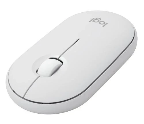 Миша бездротова Logitech Pebble Mouse 2 M350s, Tonal White (910-007013) - зображення 2