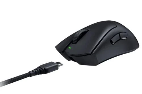 Мышь беспроводная Razer DeathAdder V3 Pro (Smooth-Touch), Black (RZ01-04630300-R3WL) - Фото 4 Мышь беспроводная Razer DeathAdder V3 Pro (Smooth-Touch), Black (RZ01-04630300-R3WL) - изображение 4