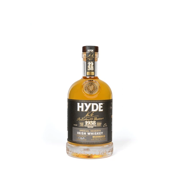 Віскі ірландський HYDE спец резерв 46% 0,7л - Фото 1 Віскі ірландський HYDE спец резерв 46% 0,7л - зображення 1
