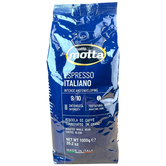 Кава зернова Motta Espresso Italiano 1кг И712 - Фото 1 Кава зернова Motta Espresso Italiano 1кг И712 - изображение 1
