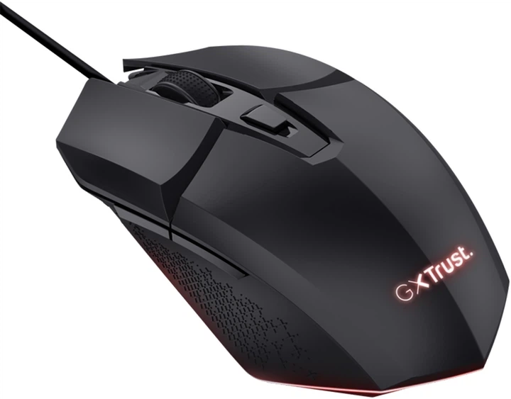 Компьютерная мышь Trust GXT 109 Felox RGB проводная Черная (25036) - изображение 2