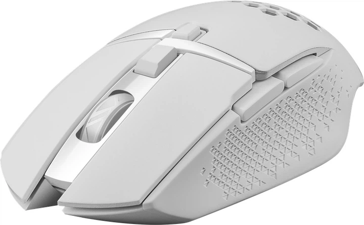 Компьютерная мышь Defender Glory GM-514 беспроводная оптическая 1200–3200 dpi 5 кнопок с радужной подсветкой Белая (GM-514) - изображение 2