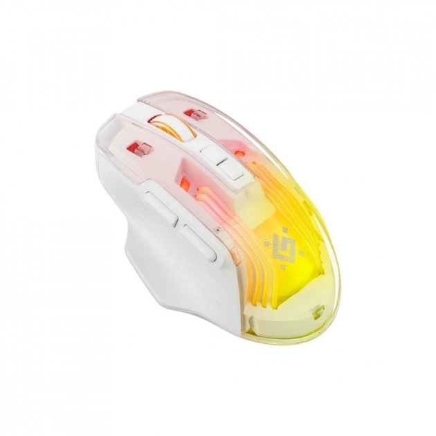 Комп'ютерна миша Defender Astro Elite GM-056 бездротова 2.4G 7 кнопок 3200 dpi біла (52056) - зображення 3