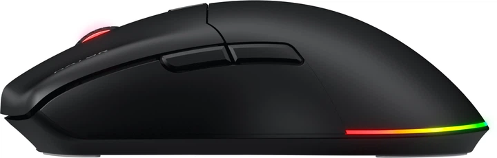Компьютерная мышь Hator Pulsar 3 беспроводная оптическая 12000 dpi Bluetooth / 2.4 ГГц / USB RGB Черная (Pulsar 3) - изображение 4