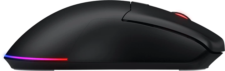 Компьютерная мышь Hator Pulsar 3 беспроводная оптическая 12000 dpi Bluetooth / 2.4 ГГц / USB RGB Черная (Pulsar 3) - изображение 5
