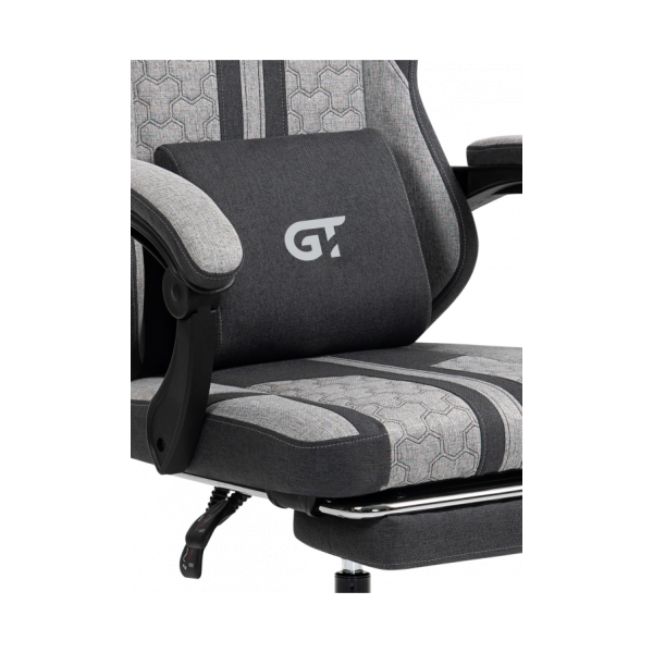 Геймерское кресло GT Racer X-2337 Fabric Gray - Фото 2 Геймерское кресло GT Racer X-2337 Fabric Gray - изображение 2