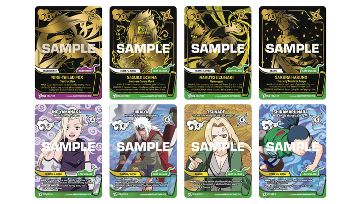 Картки Naruto Mythos TCG Konoha Shido 2nd Edition Special Pack Itachi - зображення 5