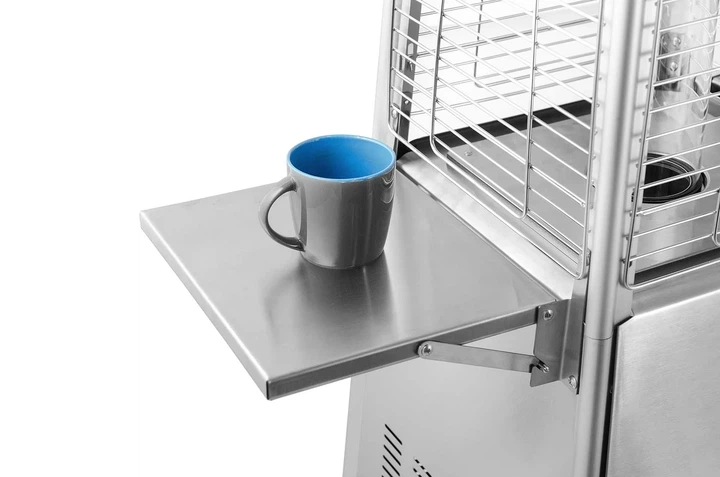 Газовый обогреватель Pyramid GRILLI 777414 13 кВт нержавеющая сталь 227х52х52 см - изображение 14