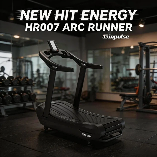 Механічна інерційна бігова доріжка Impulse ARC RUNNER HR007 (SPT_HR007) - изображение 2