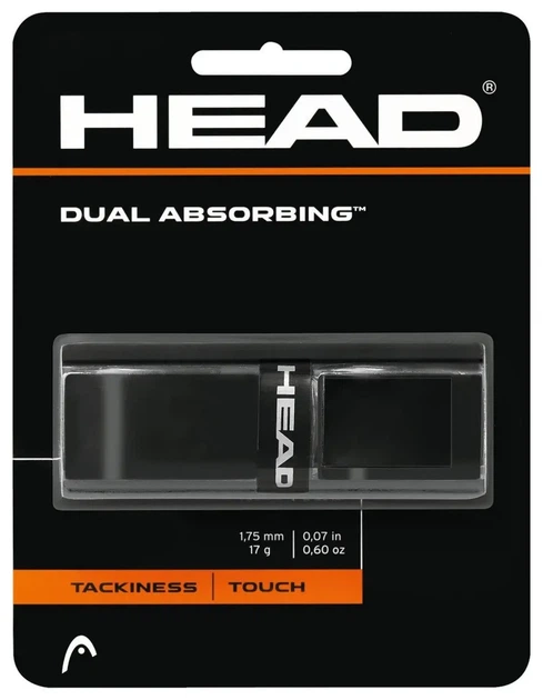 Гріп HEAD ( 285034 ) Dual Absorbing Grip, dozen 2025 (EXT_724794482209) - Фото 1 Гріп HEAD ( 285034 ) Dual Absorbing Grip, dozen 2025 (EXT_724794482209) - изображение 1