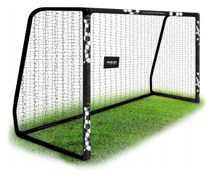 Ворота футбольні Neo‑Sport Hexagon NS‑472 300 х 200 х 120 см, чорні (ISL_1472) - Фото 1 Ворота футбольні Neo‑Sport Hexagon NS‑472 300 х 200 х 120 см, чорні (ISL_1472) - изображение 1