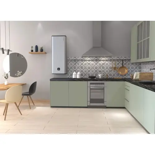 Водонагреватель Atlantic Vertigo Steatite WI-FI 100 ES-MP0802F220-S WD (2250W) silver, сухой тэн - изображение 4