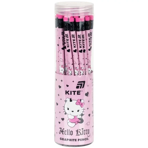 Карандаш графитный Kite Hello Kitty K26-056 с ластиком HB - изображение 2