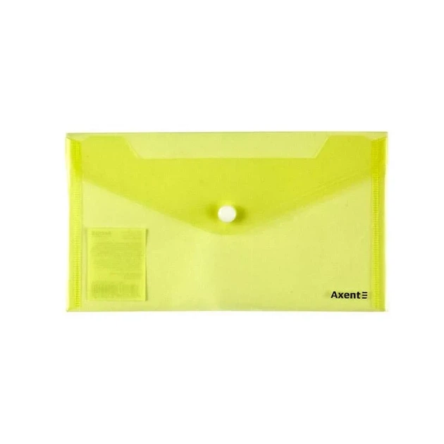 Папка-конверт на кнопке Axent 1414-20-A DL пластиковая ассорти - Фото 2 Папка-конверт на кнопке Axent 1414-20-A DL пластиковая ассорти - изображение 2