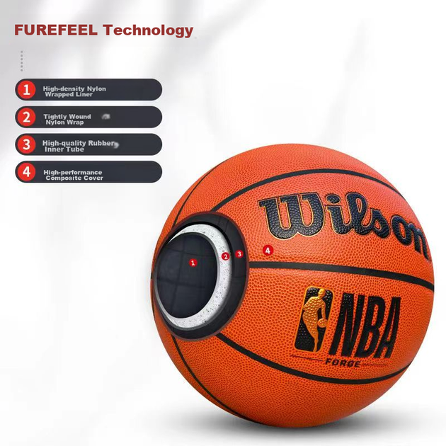 Мяч баскетбольный Wilson Competition PU Size 7 - изображение 2