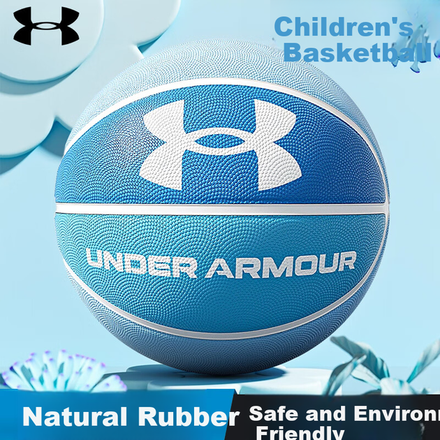 М'яч баскетбольний Under Armour Size 5 Блакитний - Фото 2 М'яч баскетбольний Under Armour Size 5 Блакитний - зображення 2