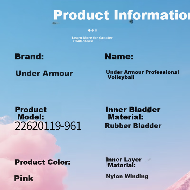 М'яч волейбольний Under Armour 5 Size 5 - Фото 5 М'яч волейбольний Under Armour 5 Size 5 - зображення 5