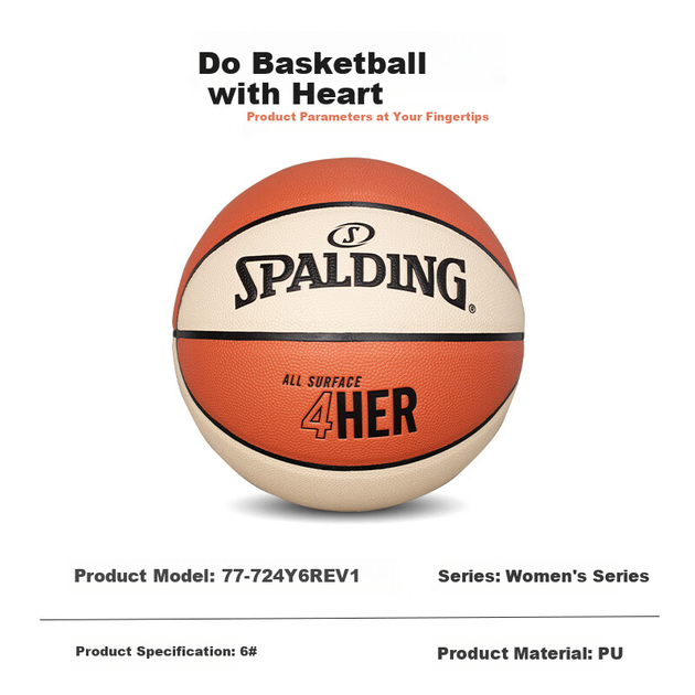 М'яч баскетбольний SPALDING Size 6 чорний (77-724Y6REV1) - Фото 3 М'яч баскетбольний SPALDING Size 6 чорний (77-724Y6REV1) - зображення 3