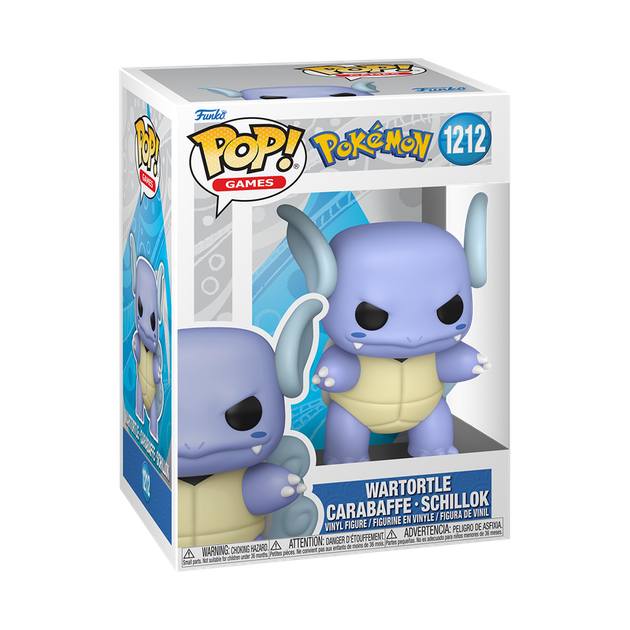 Фігурка Funko POP! Games Pokemon Wartortle 9.5 см 92412 (889698924122) - зображення 3