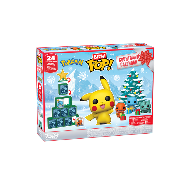 Kalendarz adwentowy Funko Bitty POP! Countdown Calendar: Pokemon 2.3 cm 24 szt 92307 (889698923071) - obraz 3