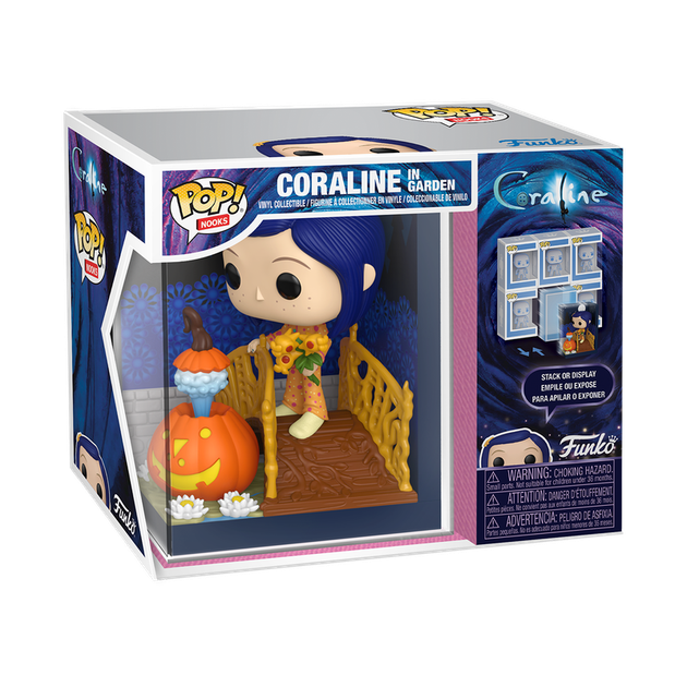 Фигурка Funko POP! Nooks: Coraline Coraline in Garden 11.4 см 93232 (889698932325) - Фото 3 Фигурка Funko POP! Nooks: Coraline Coraline in Garden 11.4 см 93232 (889698932325) - изображение 3