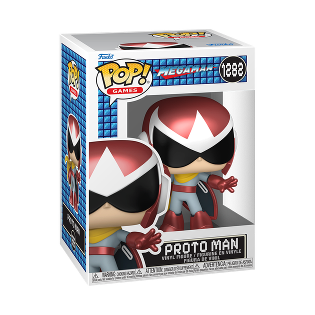 Фігурка Funko Pop! Games Mega Man 104 Proto Man 93677 (889698936774) - зображення 3
