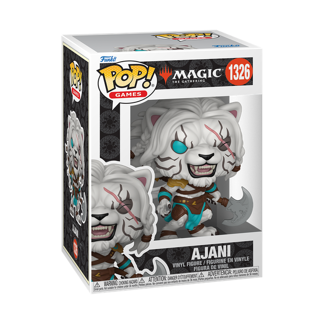 Figurka Funko POP! Games: Magic The Gathering Strixhaven Ajani 10 cm 93682 (889698936828) - obraz 3