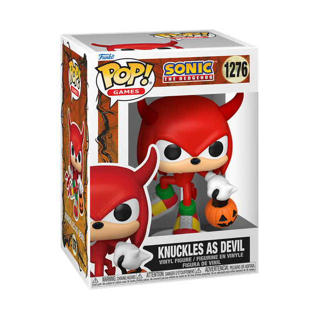 Figurka Funko POP! Games: Sonic the Hedgehog Devil Knuckles 10 cm 93526 (889698935265) - obraz 3
