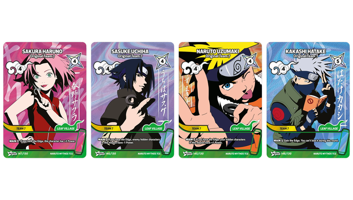 Картки Naruto Mythos TCG Konoha Shido 2nd Edition Booster Pack - зображення 3