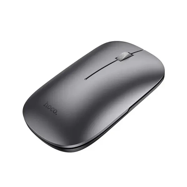 Компютерна мишка Hoco GM43 Adelanto dual-mode Wireless mouse (rechargeable version) Space, Сірий - Фото 1 Компютерна мишка Hoco GM43 Adelanto dual-mode Wireless mouse (rechargeable version) Space, Сірий - изображение 1