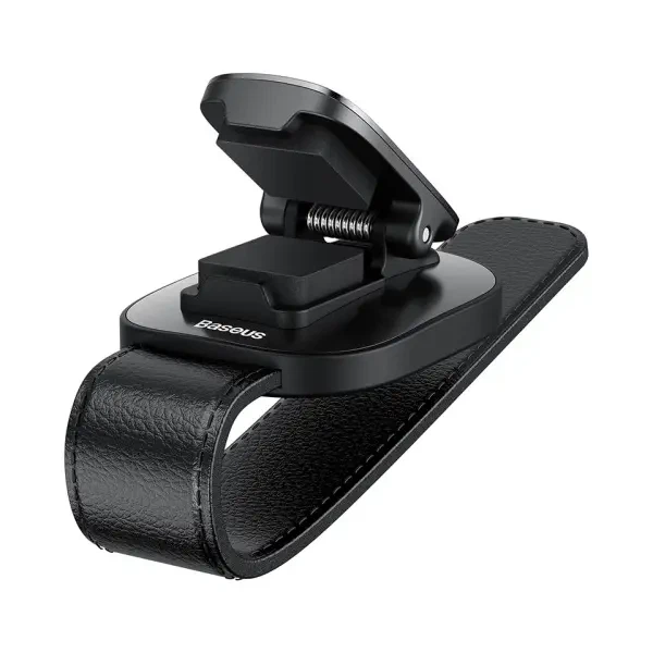 Тримач окулярів Baseus Platinum Vehicle eyewear clip (clamping type), Чорний ACYJN-B01 - Фото 5 Тримач окулярів Baseus Platinum Vehicle eyewear clip (clamping type), Чорний ACYJN-B01 - изображение 5