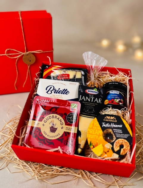 Подарочный набор Cheese Lover Box - Фото 1 Подарочный набор Cheese Lover Box - изображение 1