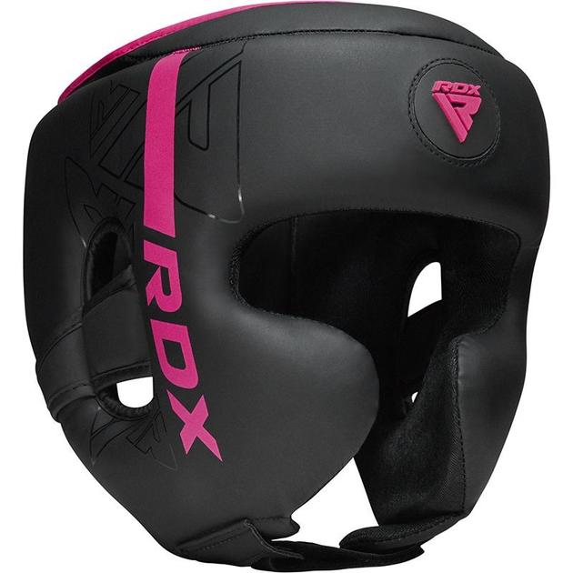 Боксерський шолом RDX F6 KARA Matte Pink M - Фото 1 Боксерський шолом RDX F6 KARA Matte Pink M - зображення 1