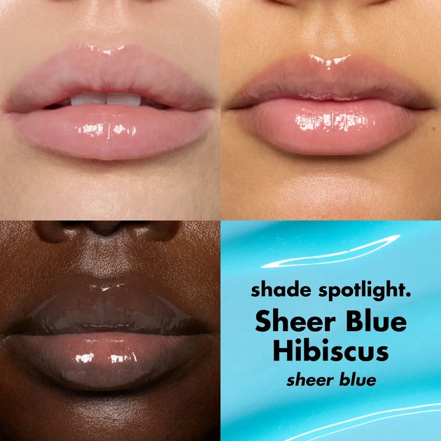 Бальзам для губ e.l.f. Сosmetics "Sheer Blue Hibiscus" Thirst Burst Lip Treatment - изображение 2