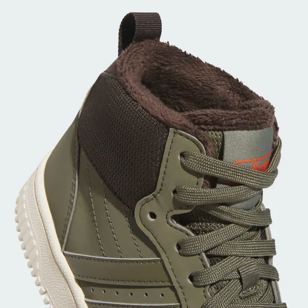 Кросівки Adidas Break Start Mid Winterized J Olive Strata/Dark Brown/Cream White 36.5-4.5-23.7см - изображение 7