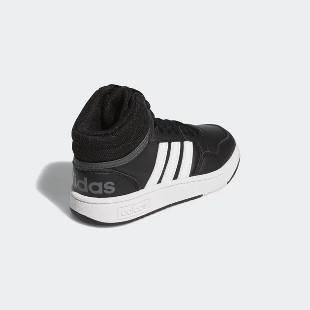 Кросівки Adidas Hoops 3.0 Mid Core Black/Cloud White/Grey Six 36.5-4.5-23.8см - Фото 4 Кросівки Adidas Hoops 3.0 Mid Core Black/Cloud White/Grey Six 36.5-4.5-23.8см - изображение 4