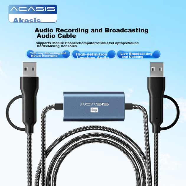Карта відеозахоплення Acasis WR-1302-CN 4K 60 Гц HDMI - USB - зображення 7