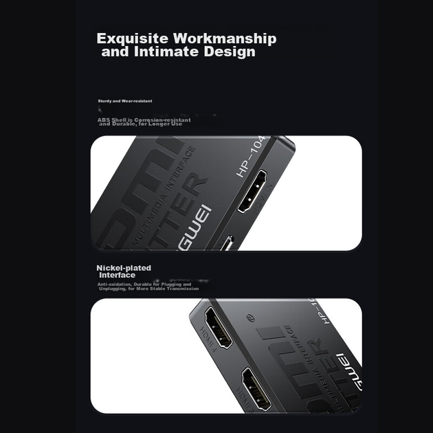Разветвитель HDMI Shengwei HP-104 1x4 (4K/30 Гц) - изображение 6