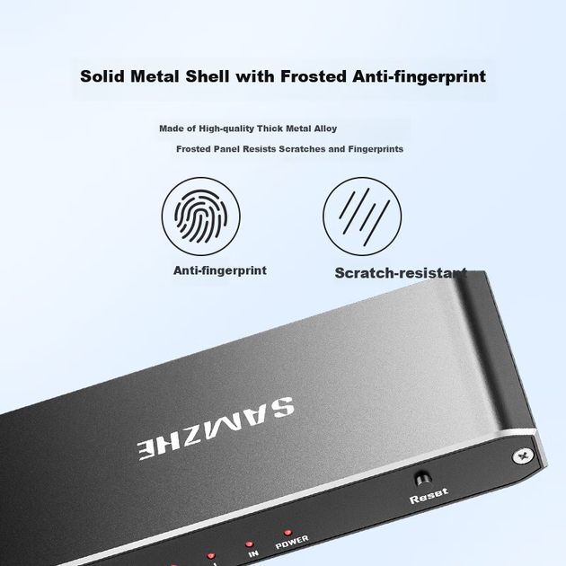 Разветвитель видеосигнала SAMZHE FP46 HDMI 2.0 1 на 4, 4K 60 Гц - изображение 11