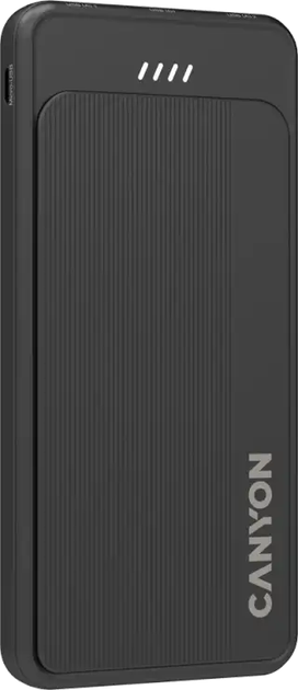 УМБ CANYON OnPower 100 10000 mAh 12W Black (CNS-CPB100B) - Фото 3 УМБ CANYON OnPower 100 10000 mAh 12W Black (CNS-CPB100B) - зображення 3