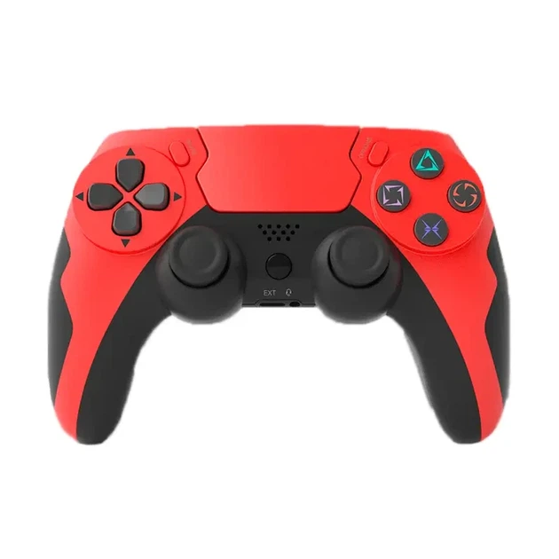 Бездротовий геймпад для PS4 PS3 PC з вібрацією Bluetooth 4.0 червоний - Фото 1 Бездротовий геймпад для PS4 PS3 PC з вібрацією Bluetooth 4.0 червоний - зображення 1