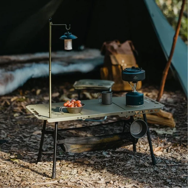 Стіл розкладаний Naturehike CNK2450JJ025 80х40 см Olive - зображення 5