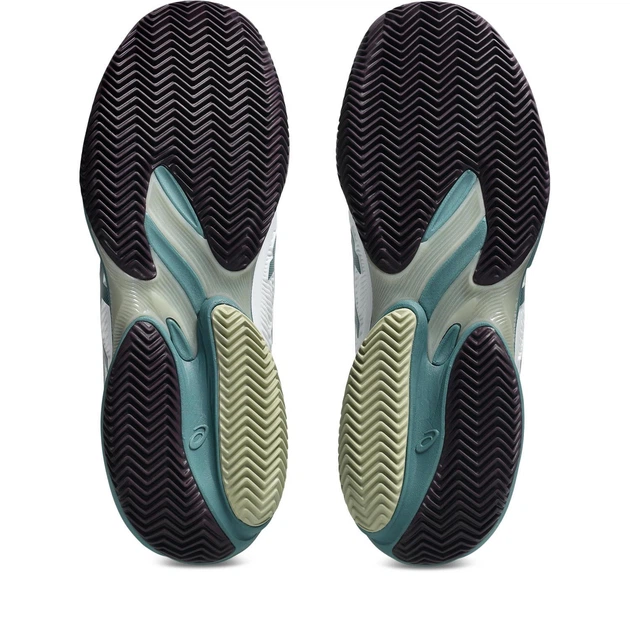 Кроссовки для тенниса Asics ( 1041A371-107 ) COURT FF 3 CLAY размер 42.5, цвет WHITE/FOGGY TEAL - Фото 5 Кроссовки для тенниса Asics ( 1041A371-107 ) COURT FF 3 CLAY размер 42.5, цвет WHITE/FOGGY TEAL - изображение 5