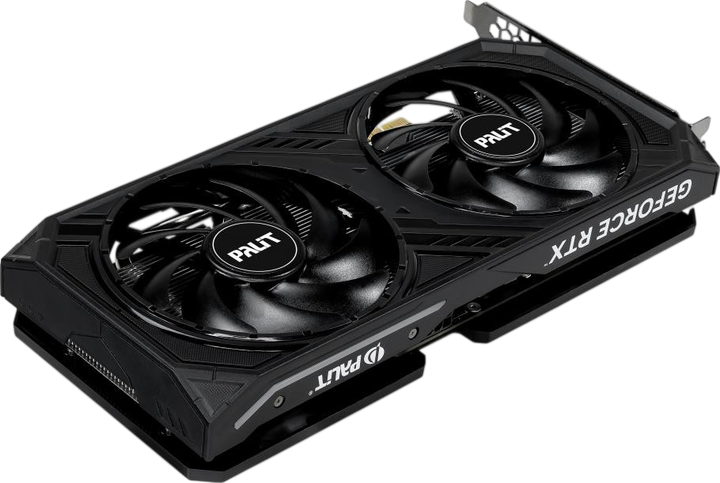 Видеокарта GeForce RTX 4060 8GB Palit Dual (NE64060019P1-1070D) Б/У - изображение 2