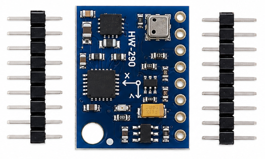 GY-87 10DOF модуль датчиков MPU6050 HMC5883L BMP180, I2C/IIC - Фото 1 GY-87 10DOF модуль датчиков MPU6050 HMC5883L BMP180, I2C/IIC - изображение 1